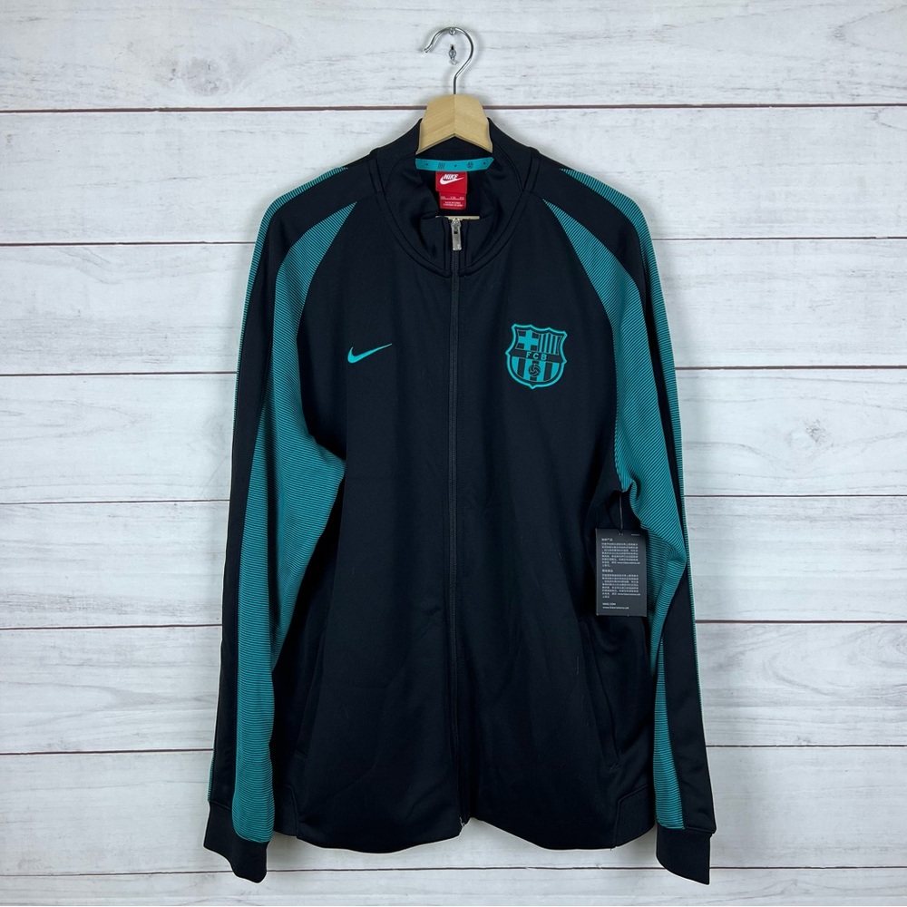 NWT FC Barcelona Nike 2016-2017 Full Zip Jacket 2XL